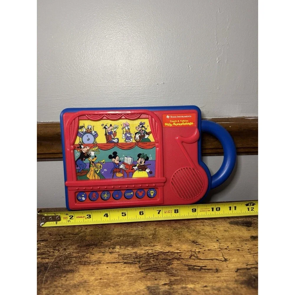 TEXAS INSTRUMENTS TOUCH & TALKIES SILLY SOUNDSTAGE MICKEY MOUSE